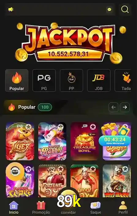 Promoções Especiais no 89k App